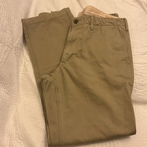 UNIQLO Olive Green Khaki CN 175/88 A. (US 34) - Picture 3 of 6